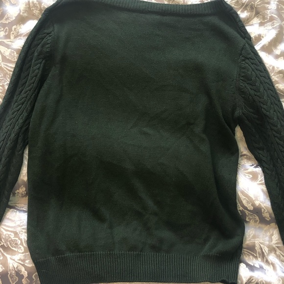 Green Knitted Sweater - Picture 2 of 3